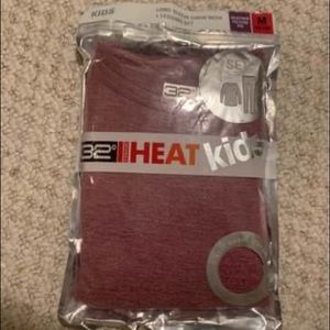 32 degrees heat kids long underwear set